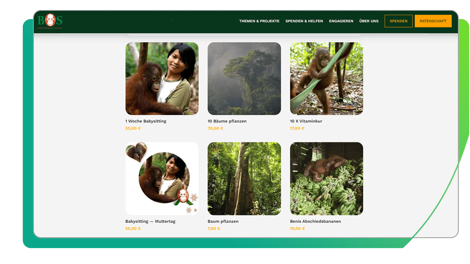 Charity Shop - der Spendenshop der FundraisingBox