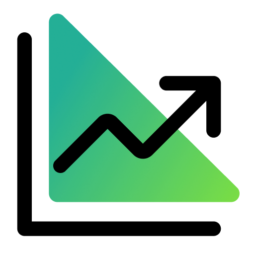 Icon Graf geht nach oben