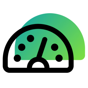 Icon Gauge Dashboard