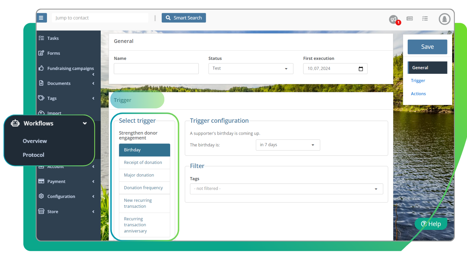 Automate your task with our workflows