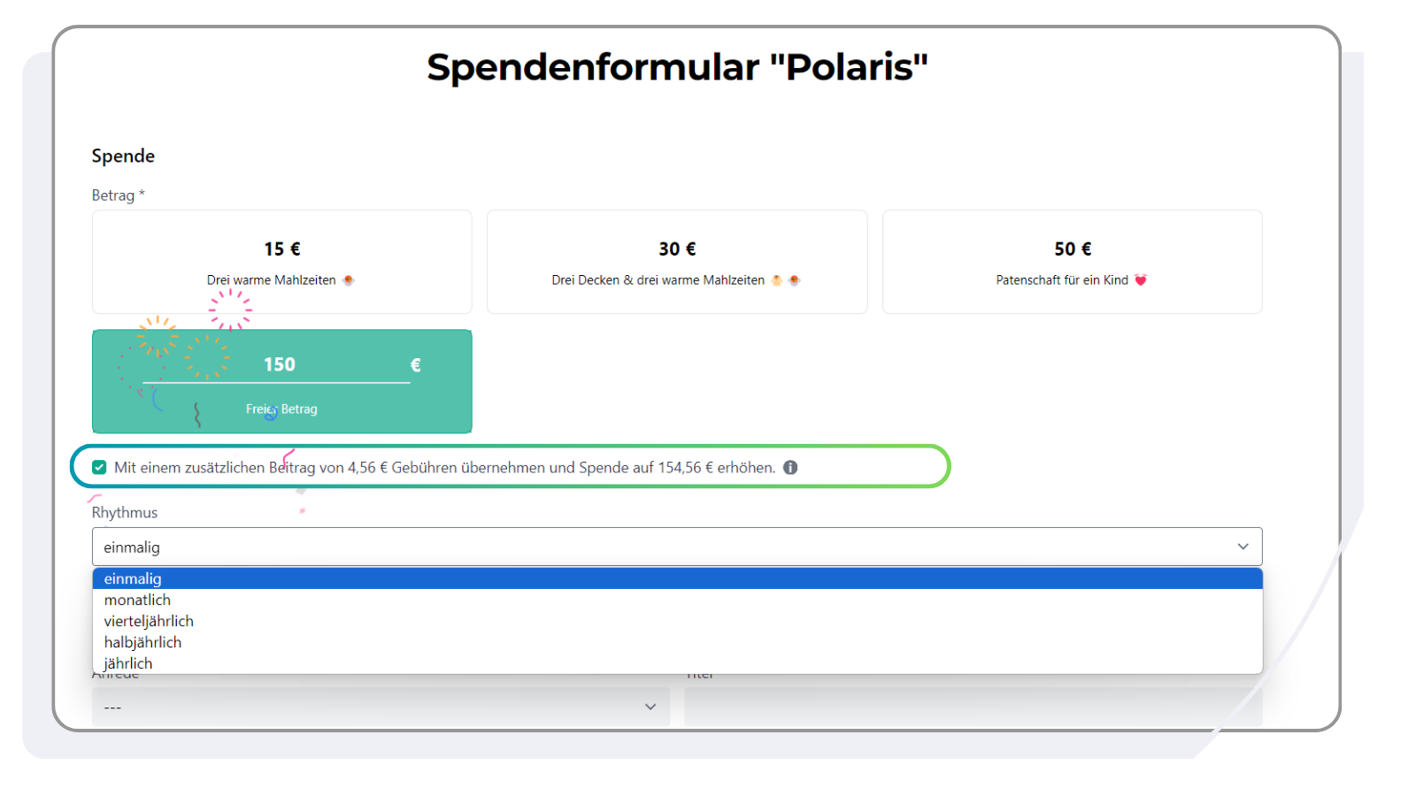 Sammle noch leichter und schneller Spenden - mit den Spendenformularen der FundraisingBox