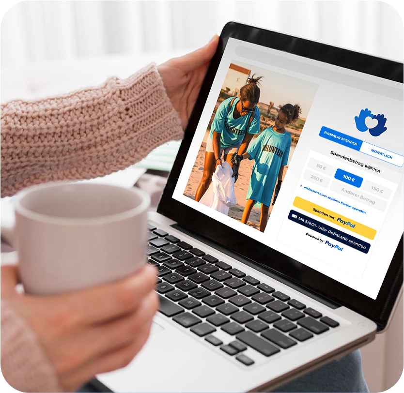 PayPal Kreditkarte Laptop