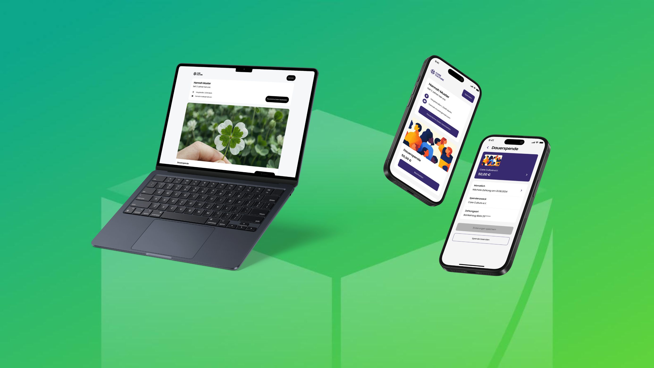 Spendenportal-coming-soon Übersicht