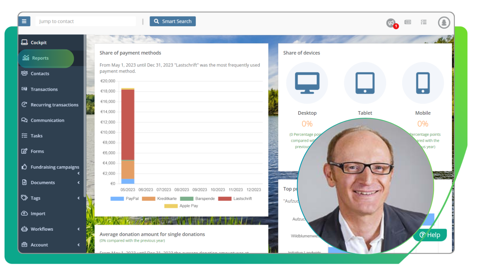 Webinar in english introduction to digital Fundraising with FundraisingBox