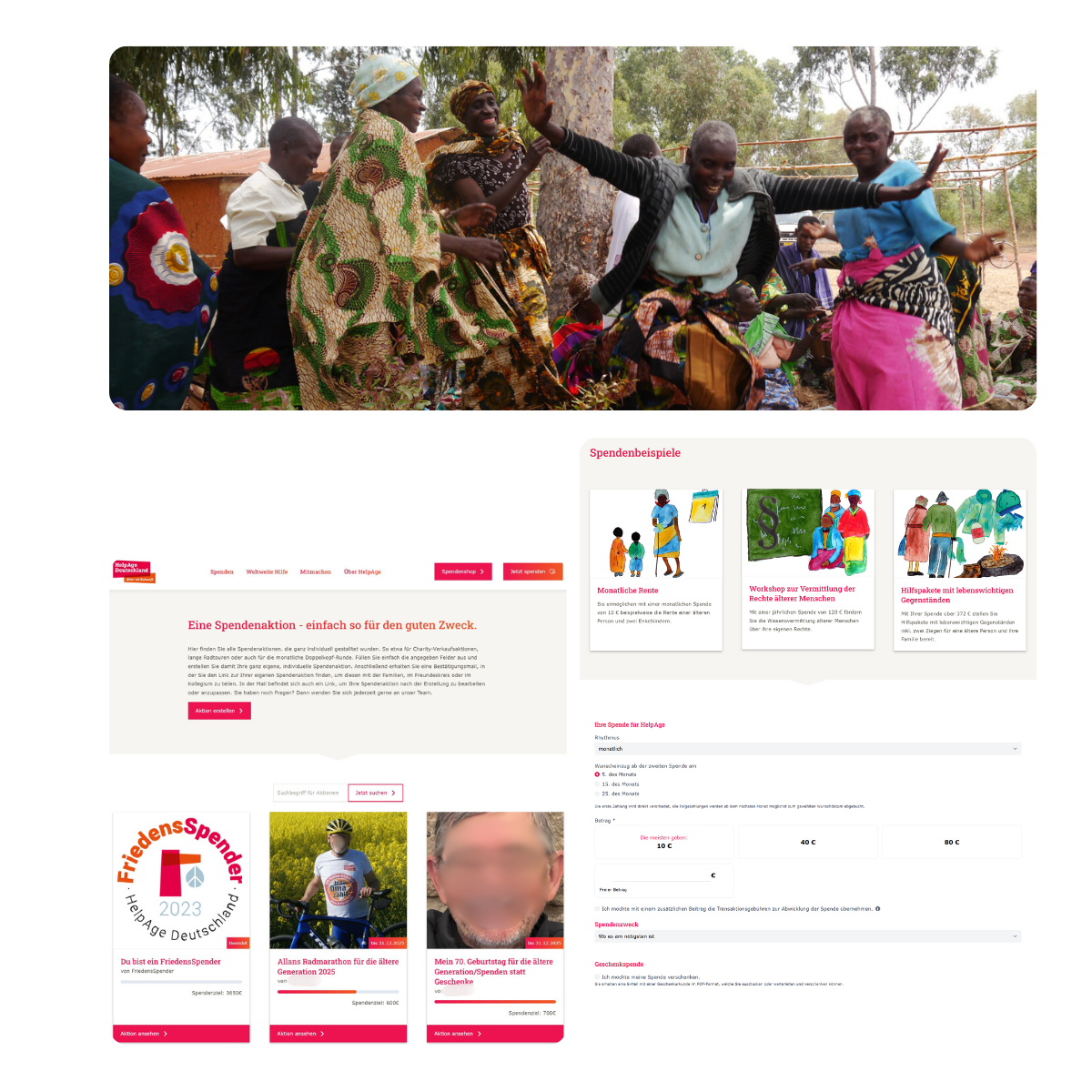 HelpAge Collage