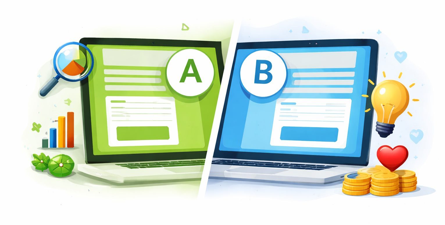 AB-Testing Beitragsbild